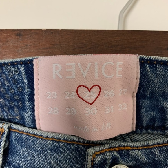 Revice Star Skinny Jeans Size 25 Blue - Picture 2 of 9